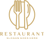 icono cocina, cubiertos, plato y restaurante